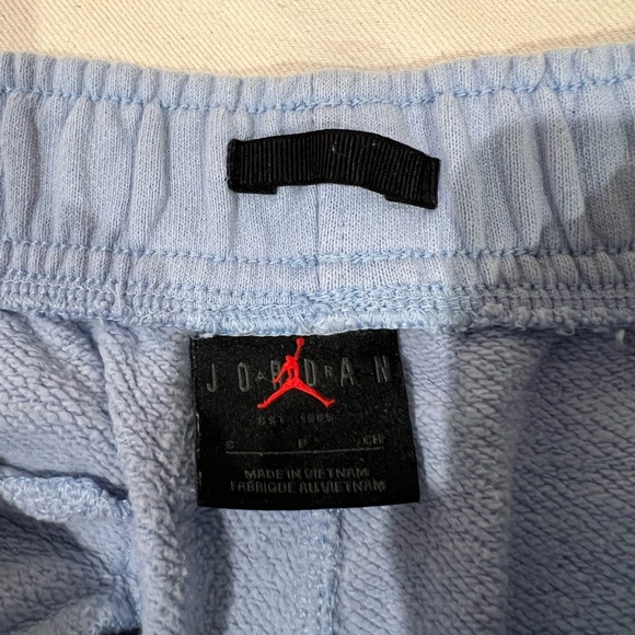 Air Jordan Statement Essential Fleece Sweatpants Size Small Blue DA9812-469 Nike - Picture 3 of 4